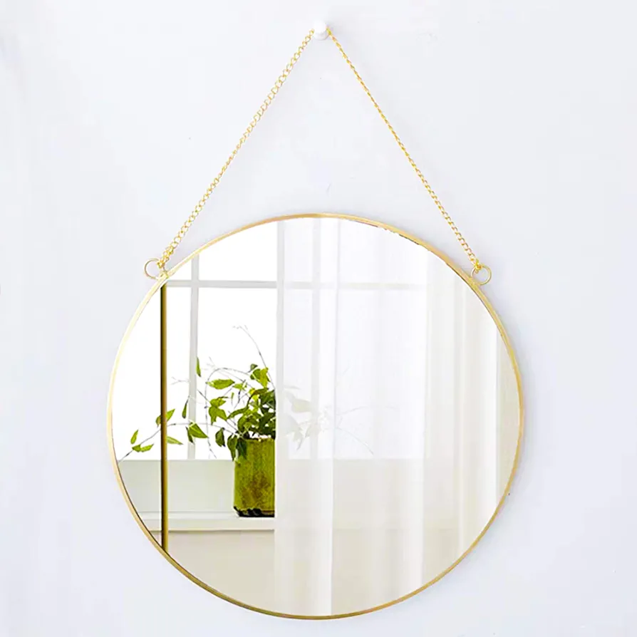 Round Wall Hanging Mirror 6×6″